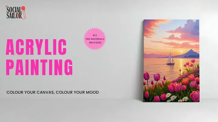 Acrylic Painting Date poster