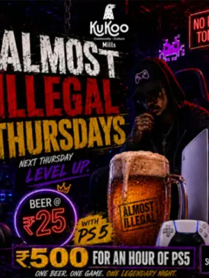 Almost Illegal Thursday poster