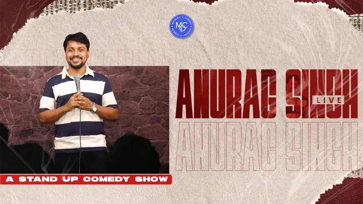 Anurag Singh Live poster