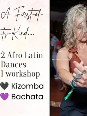 Bachata and Kizomba Dance Workshop poster