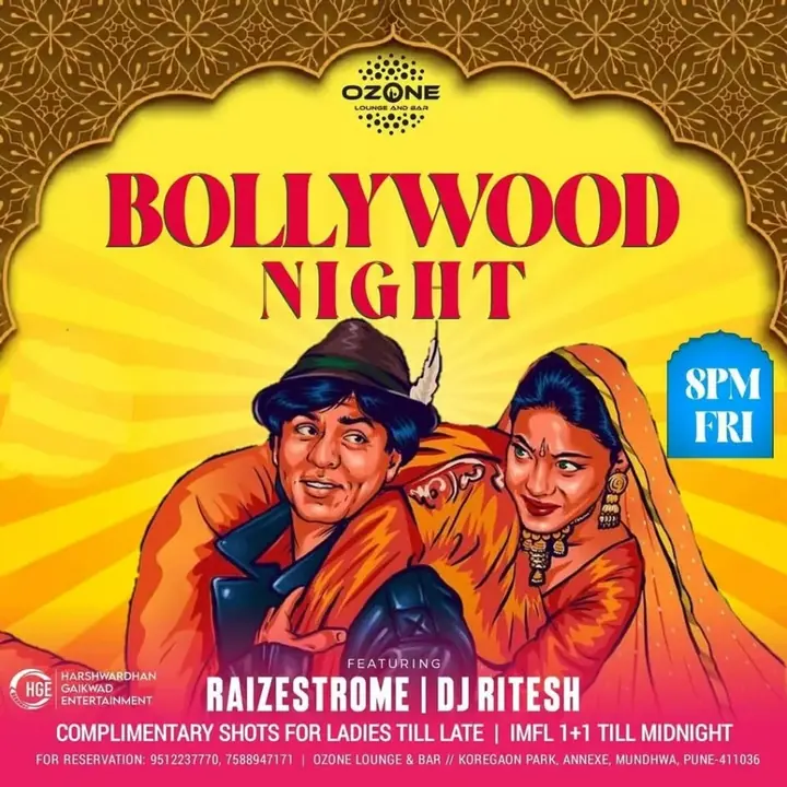Bollywood Night poster