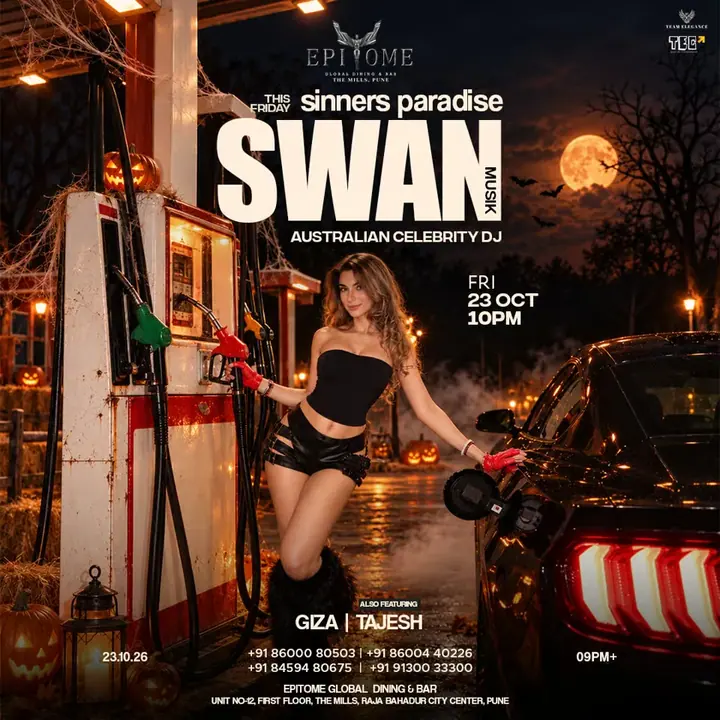 Bollywood Night with DJ Swan poster