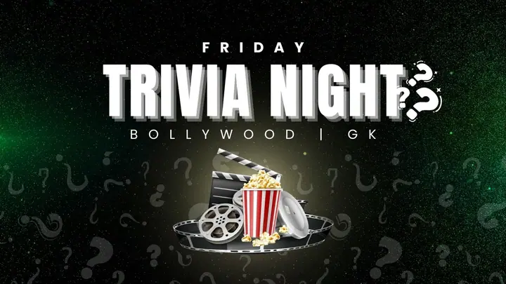 Bollywood Trivia Night poster