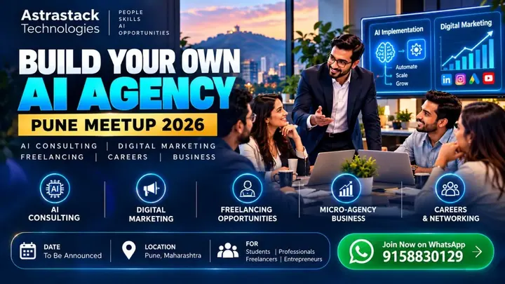 Build Your Own AI Implementation Consulting & Digital Marketing Agency Meetup poster