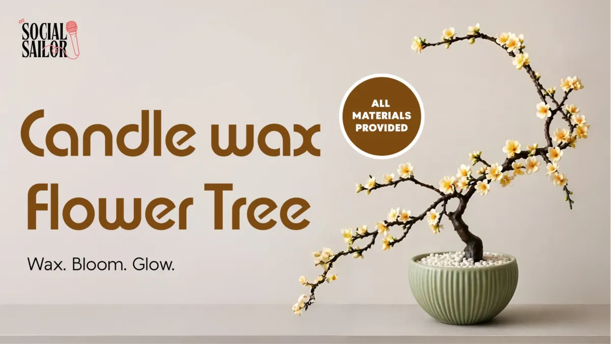 Candle Flower Wax Tree