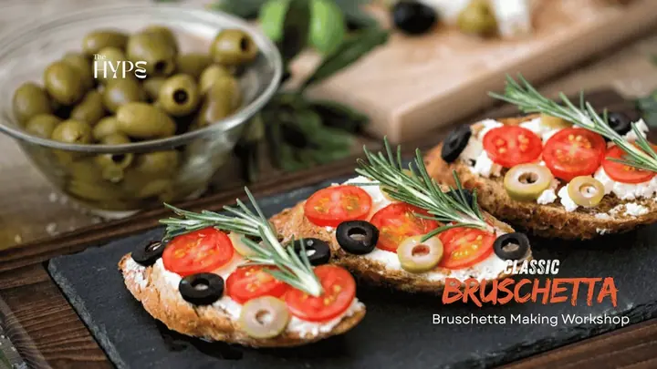 Classic Bruschetta Workshop poster