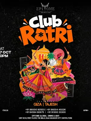 Club Ratri - Navratri Special poster
