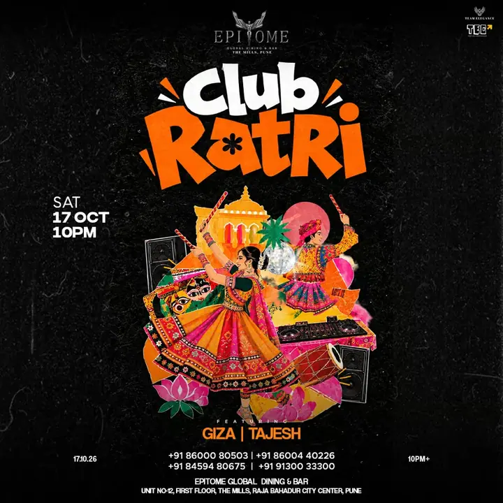 Club Ratri - Navratri Special poster