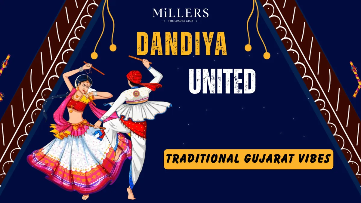 Dandiya United at Millers The Luxury Club