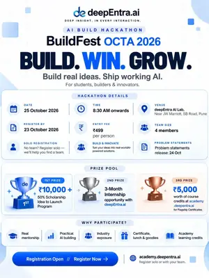 deepEntra BuildFest OCTA 2026 poster