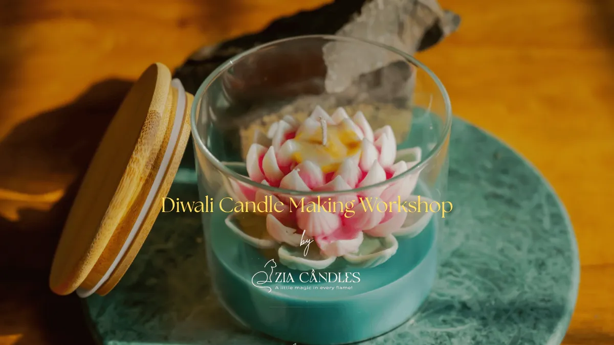 Diwali Candle Making Workshop: Learn to Make 7 Stunning Candles