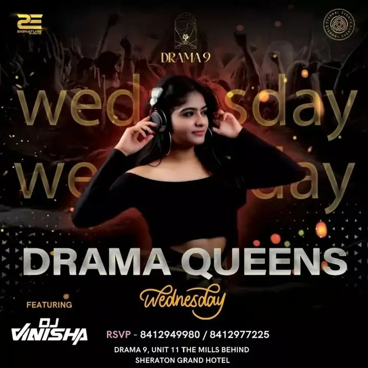 Drama Queens Wednesday poster