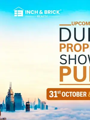 Dubai Property Show in Pune 2026 – Inch & Brick Realty poster