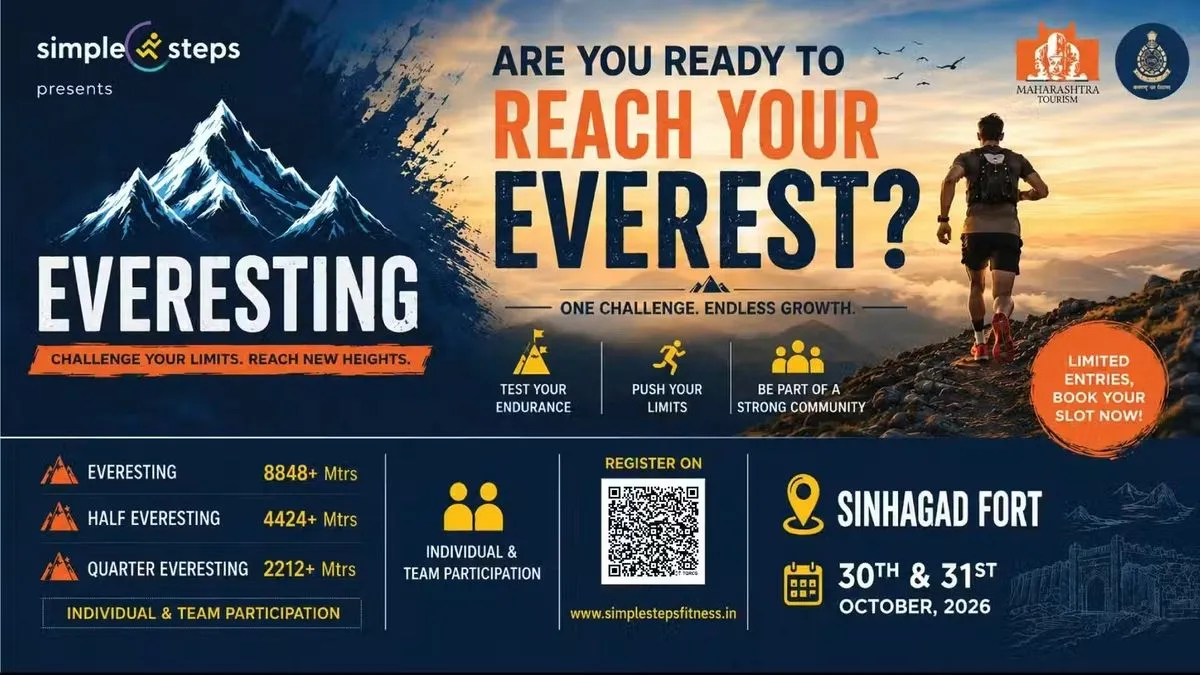 Everesting 2026 – Edition 3 at Sinhagad Fort
