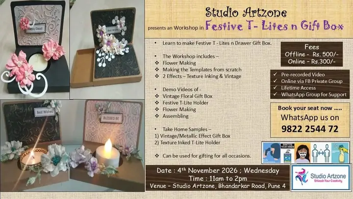 Festive TLites Cum Gift Box poster