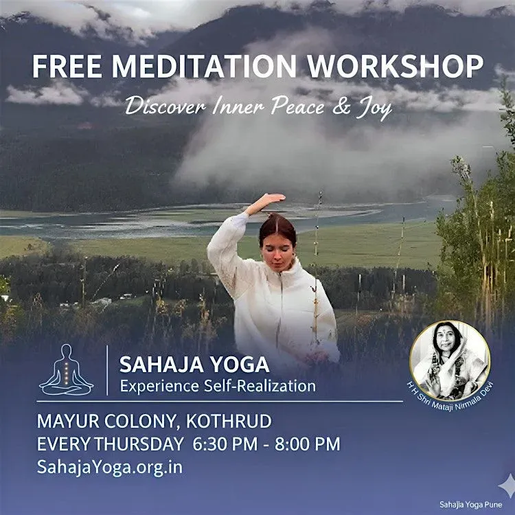 Free Meditation Workshop: Discover Inner Peace & Joy (Kothrud)