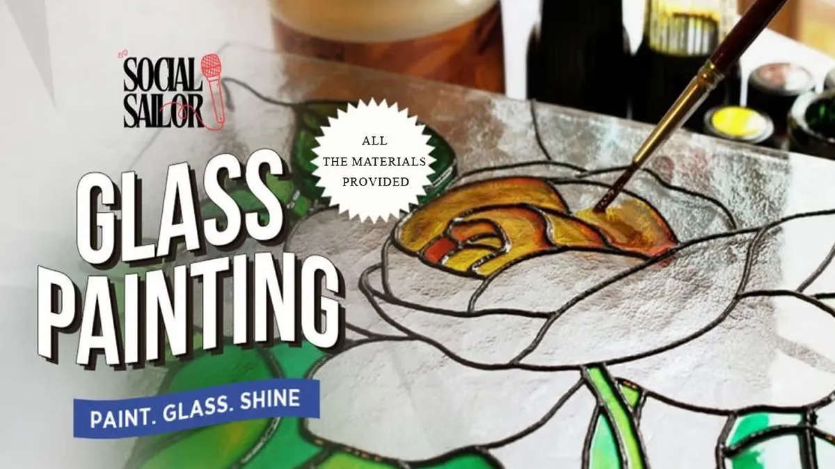 Glass Painting Art Date