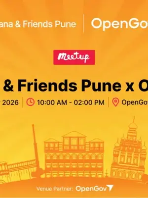 Grafana & Friends Pune x OpenGov Happy Hours poster