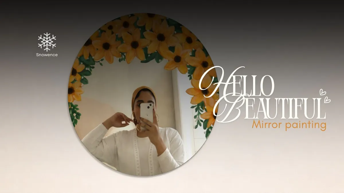 Hello Beautiful: Mirror Art Workshop