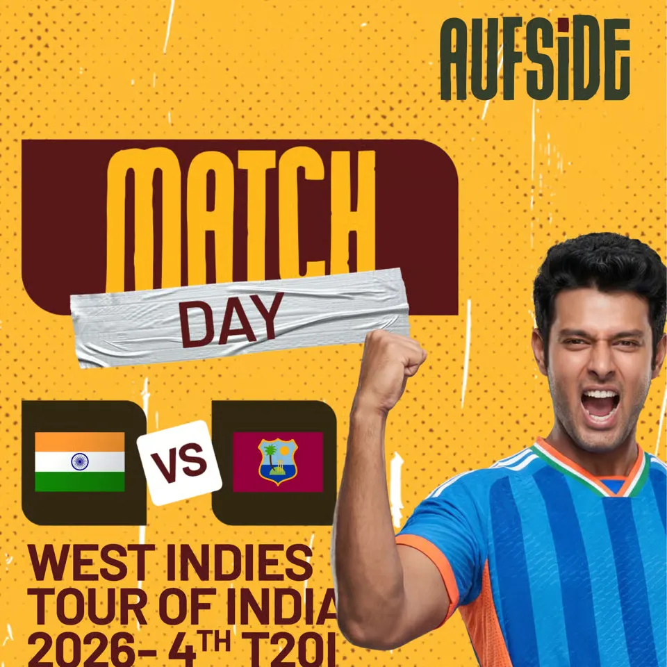India vs West Indies – 4th T20I Live Screening