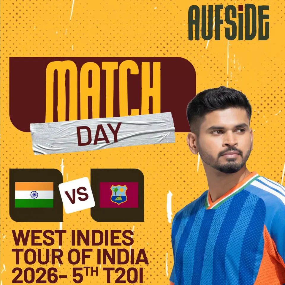 India vs West Indies – 5th T20I Live Screening