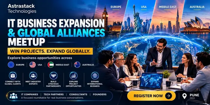 IT Business Expansion & Global Alliances Meetup poster