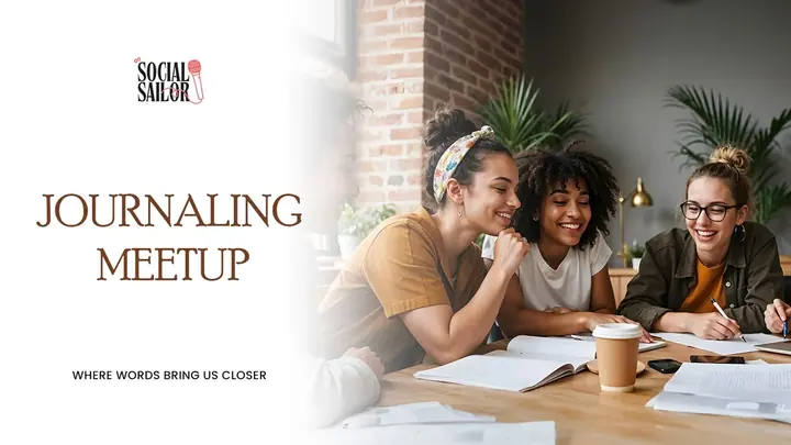Journaling Meetup poster