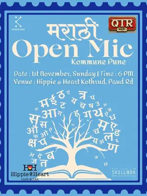 Kommune Pune Open Mic poster