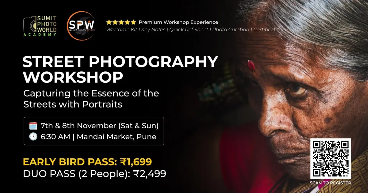 Live Street Photography Workshop – Weekend Batch