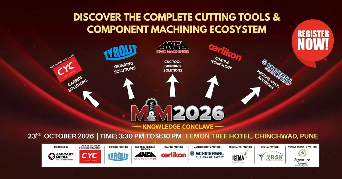 M&M 2026 Indo Global Machining & Manufacturing Conclave
