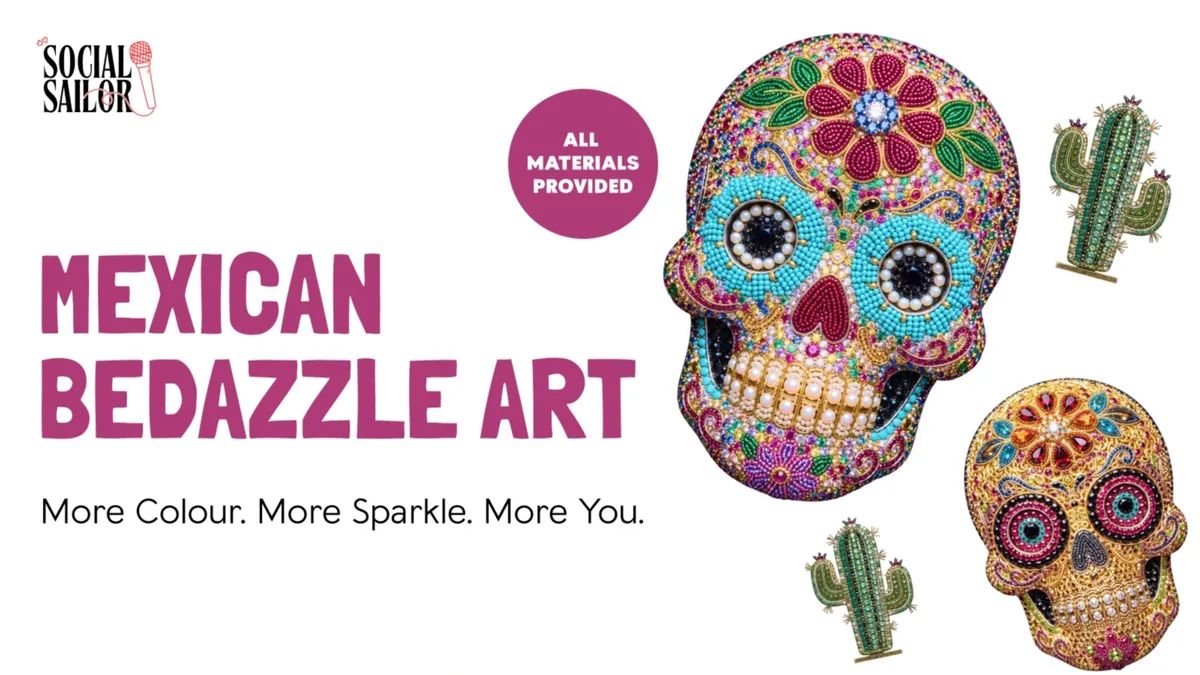 Mexican Bedazzle Art