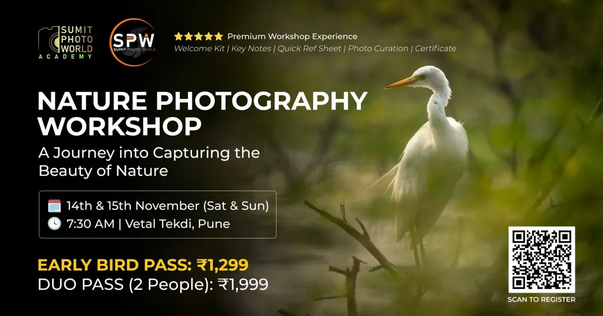 Nature & Bird Photography Workshop at Vetal Tekdi