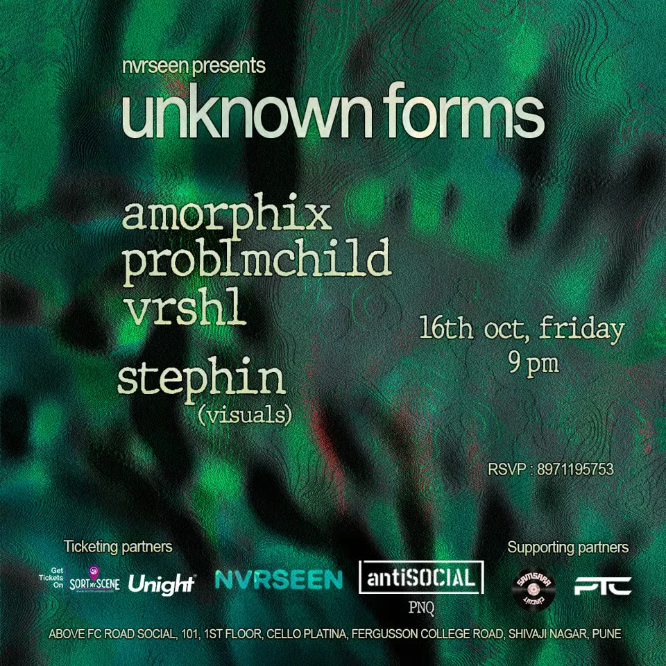 Nvrseen Presents Unknown Forms