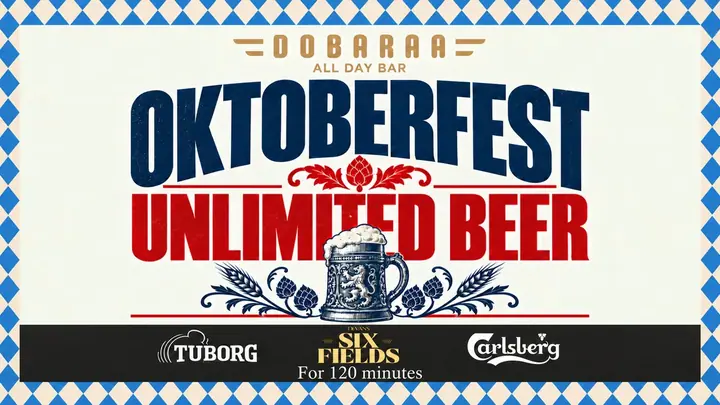Oktoberfest at Dobaraa poster