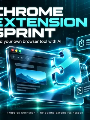 Prompt 03: Chrome Creations poster