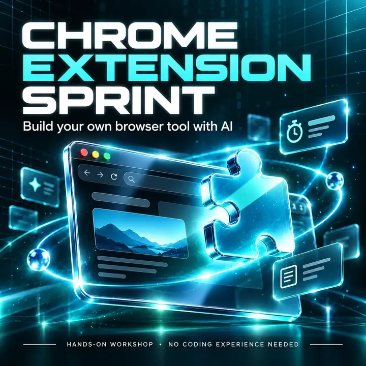 Prompt 03: Chrome Creations poster