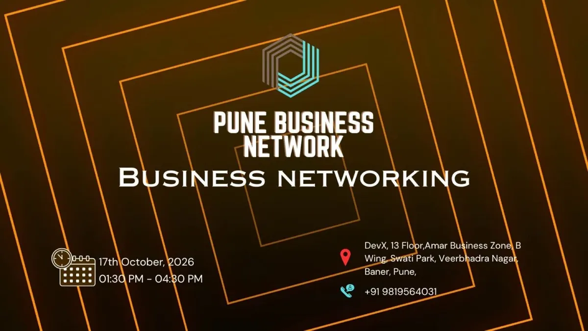 Pune Business Network Business Networking
