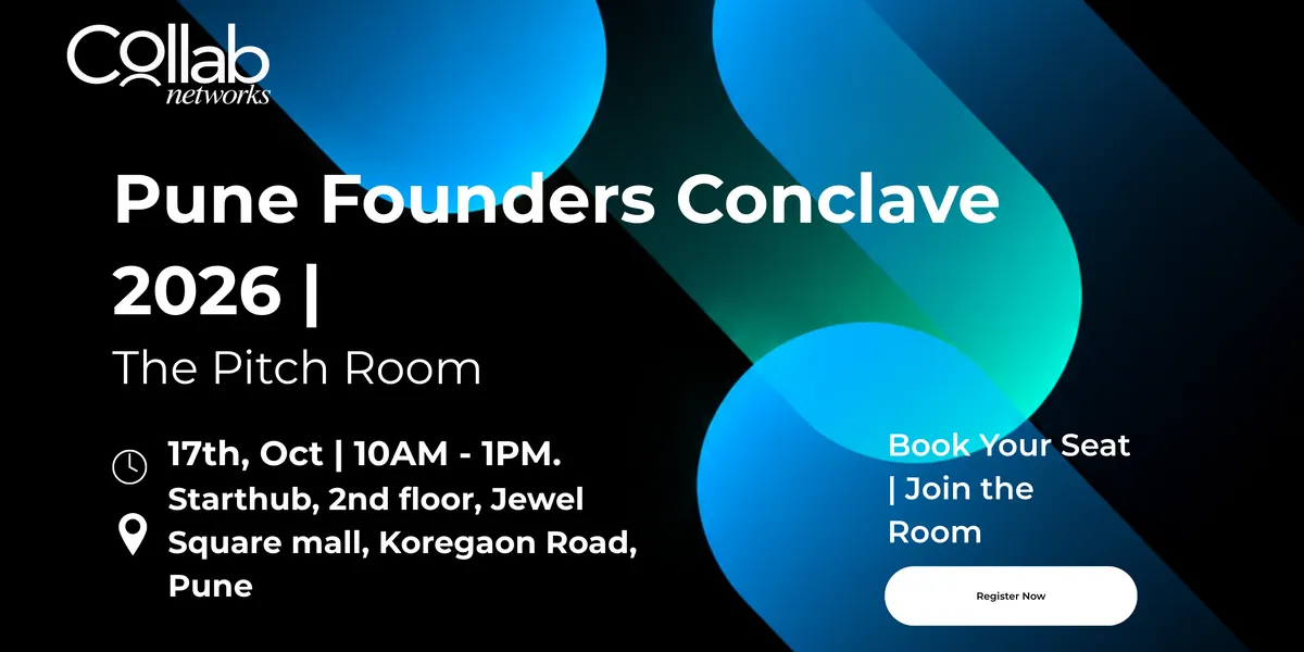 Pune Founders Conclave: The Pitch Room