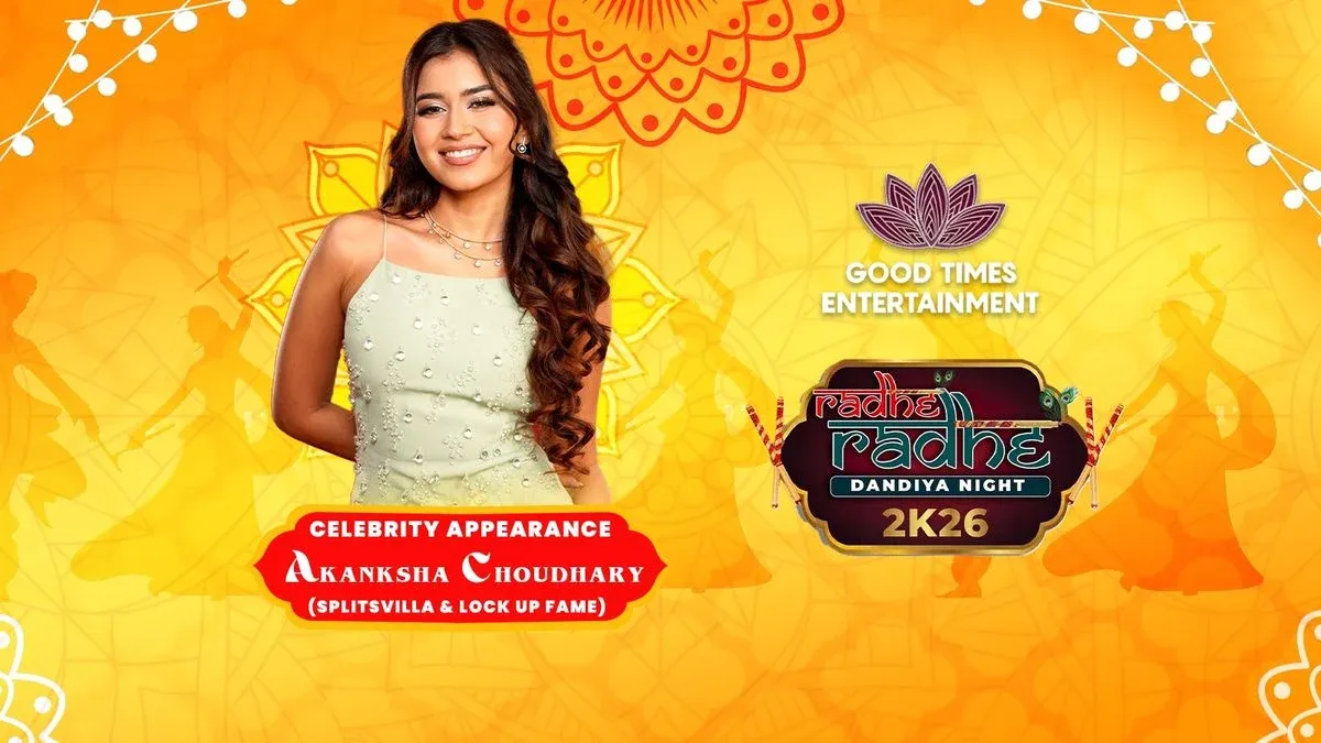 Radhe Radhe Dandiya Night with Akanksha Choudhary