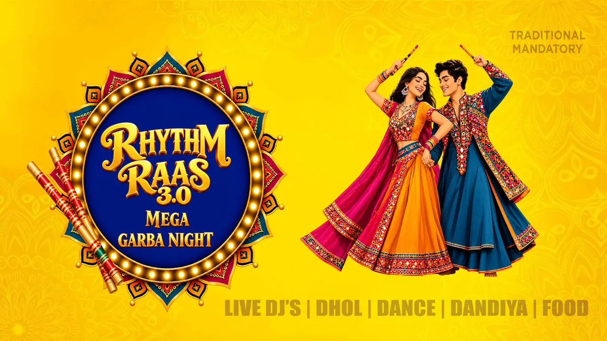 Rhythm Raas 3.0: Mega Garba Night