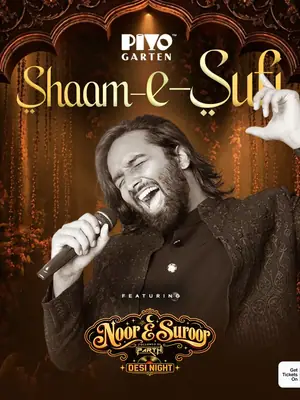 Shaam-E-Sufi ft. Noor-E-Suroor | Desi Night at Pivo Garten poster