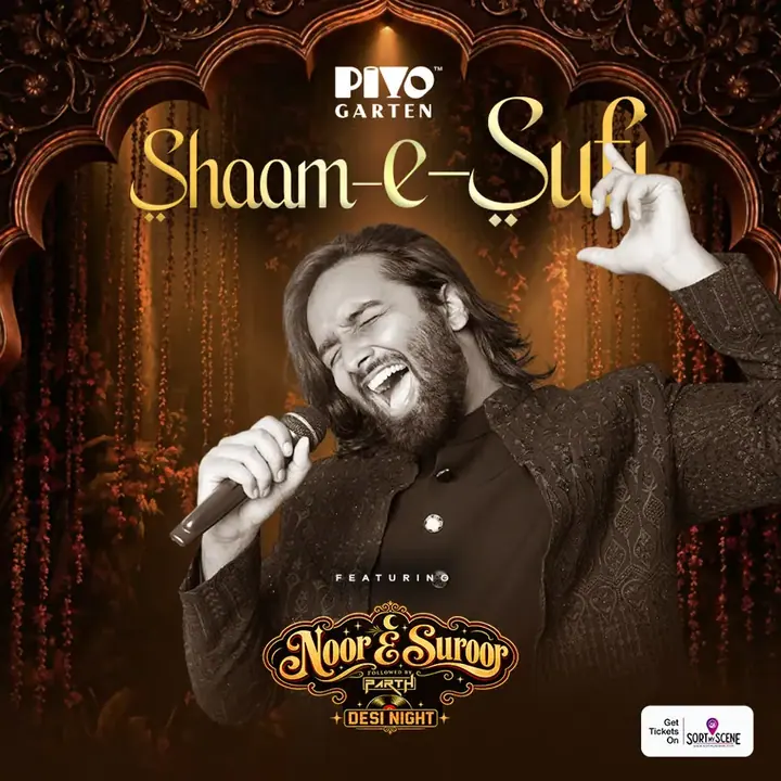 Shaam-E-Sufi ft. Noor-E-Suroor | Desi Night at Pivo Garten poster