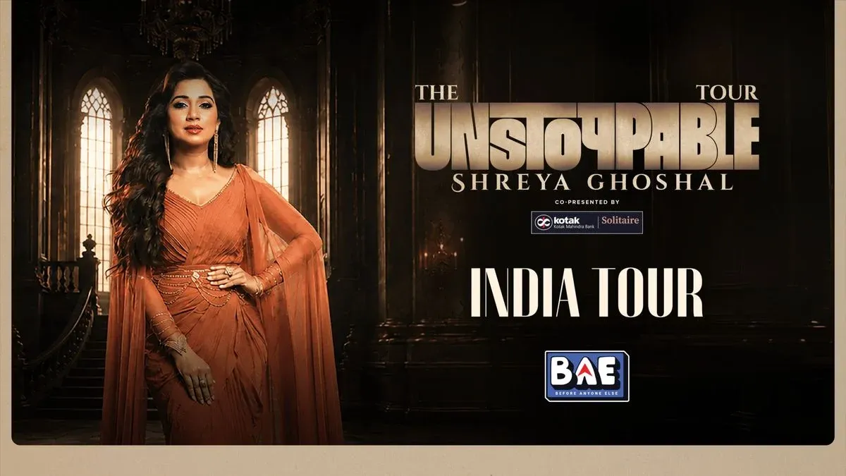Shreya Ghoshal – The Unstoppable India Tour