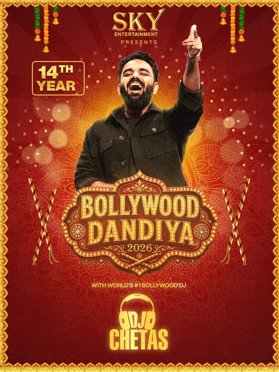 Sky Entertainment Presents Bollywood Dandiya ft. DJ Chetas
