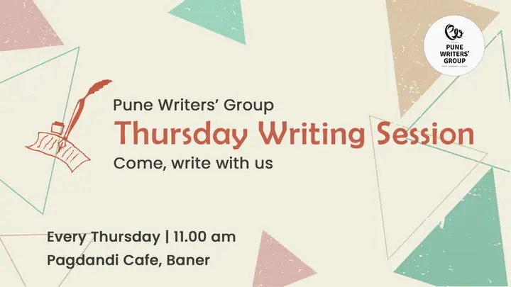 Thursday Writing Session: Come, Write With Us poster