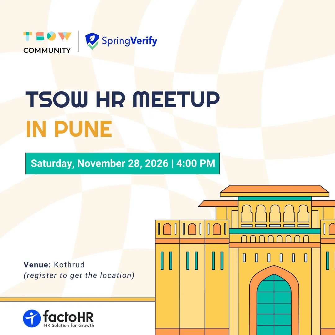TSOW HR Meetup in Pune