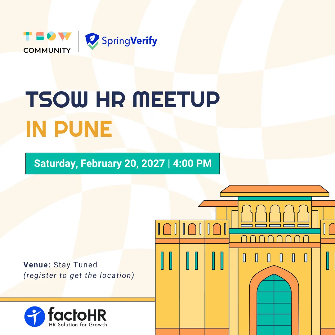 TSOW HR Meetup in Pune