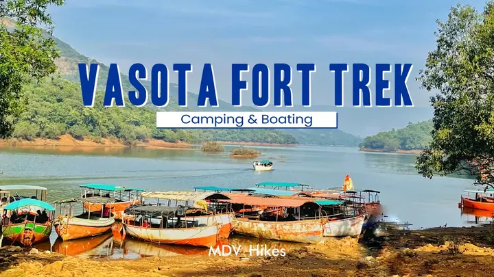 Vasota Fort Camping and Boating Trek Event by MDV Hikes poster