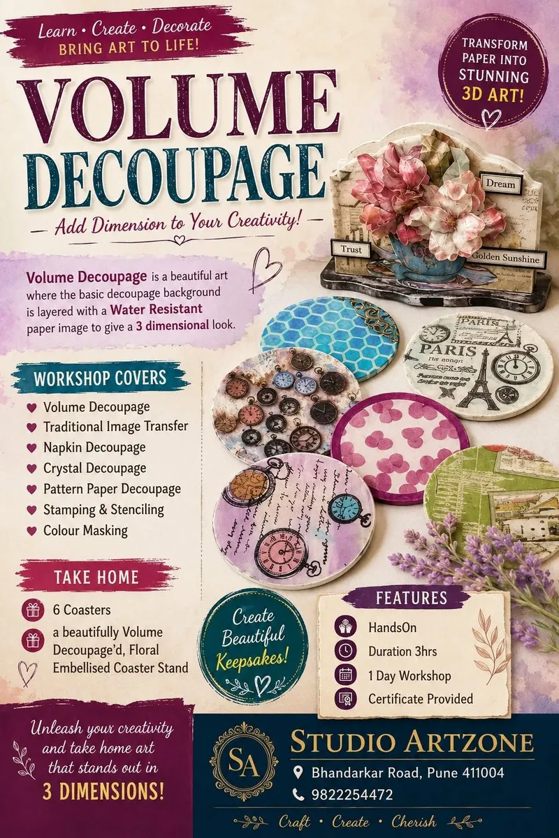 Volume Decoupage Workshop